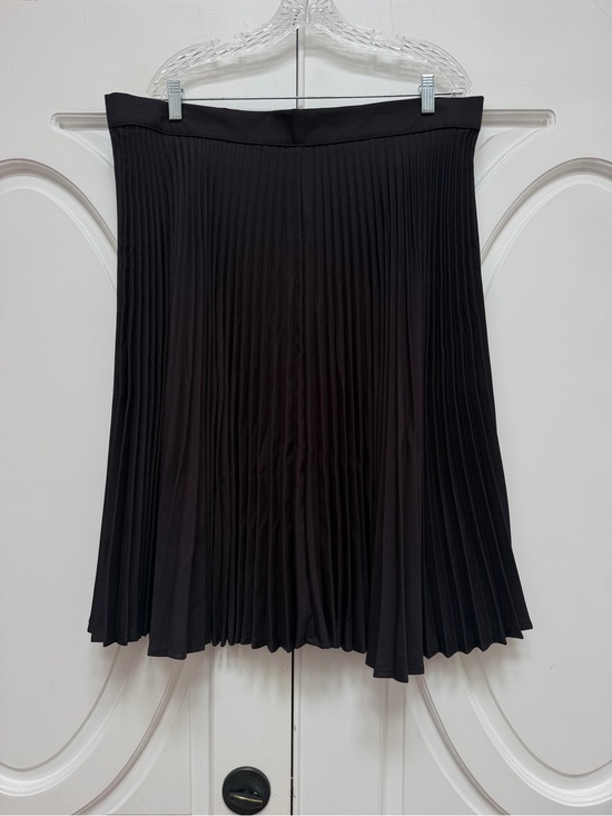 Heart of Haute Dresses & Skirts - Elegant Black Pleated Skater Skirt